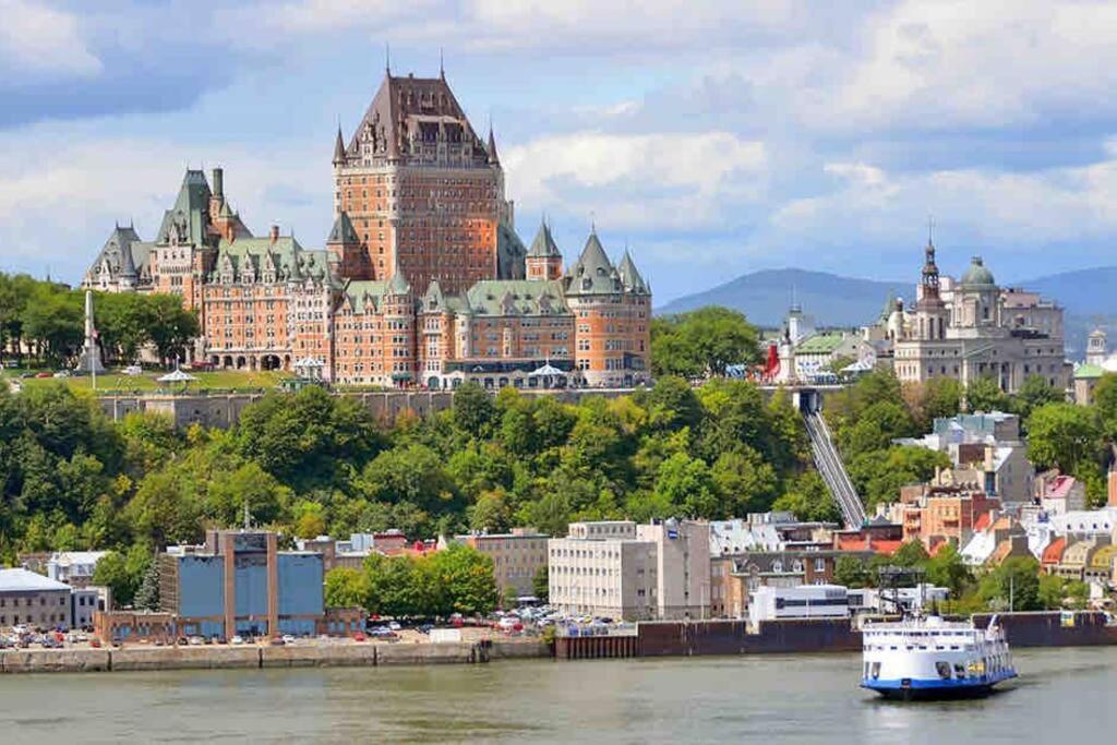 Condo 2 Ch - 500M Vieux-Quebec & Gym Экстерьер фото