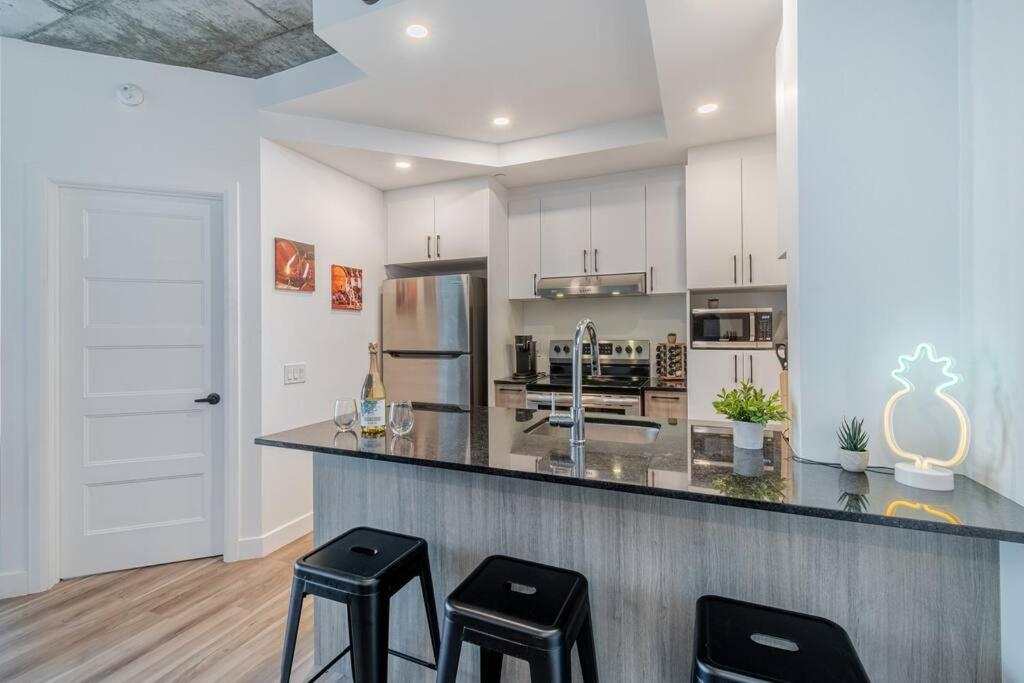 Condo 2 Ch - 500M Vieux-Quebec & Gym Экстерьер фото