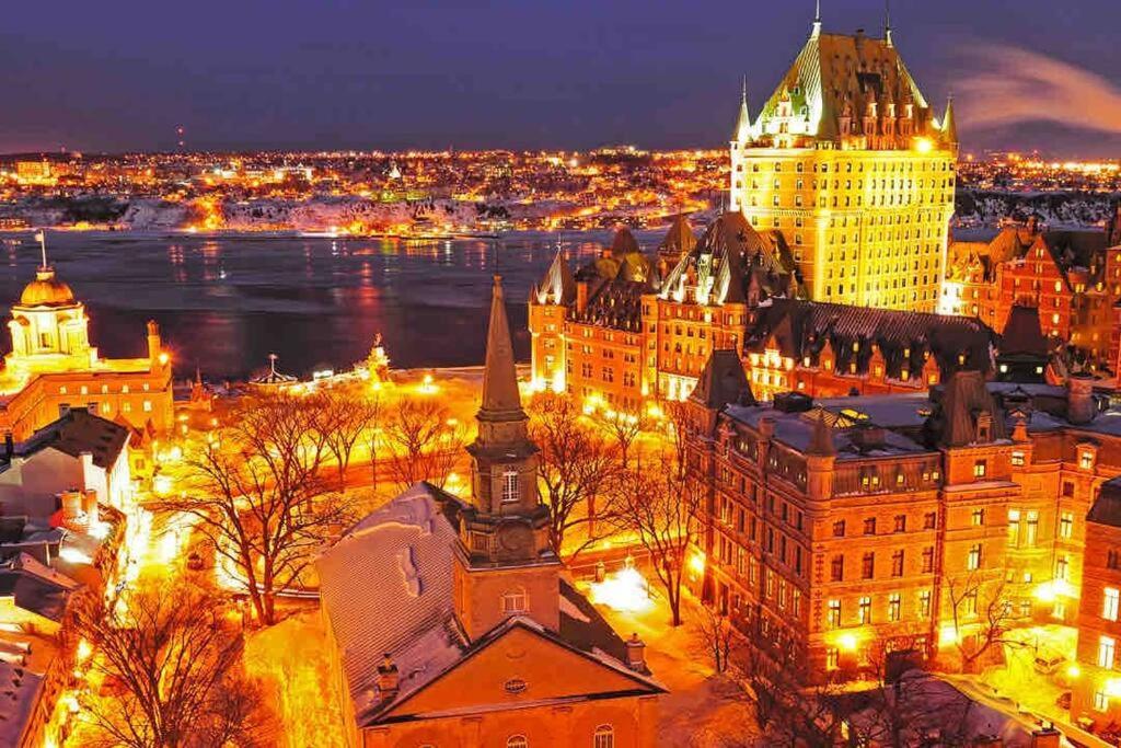 Condo 2 Ch - 500M Vieux-Quebec & Gym Экстерьер фото